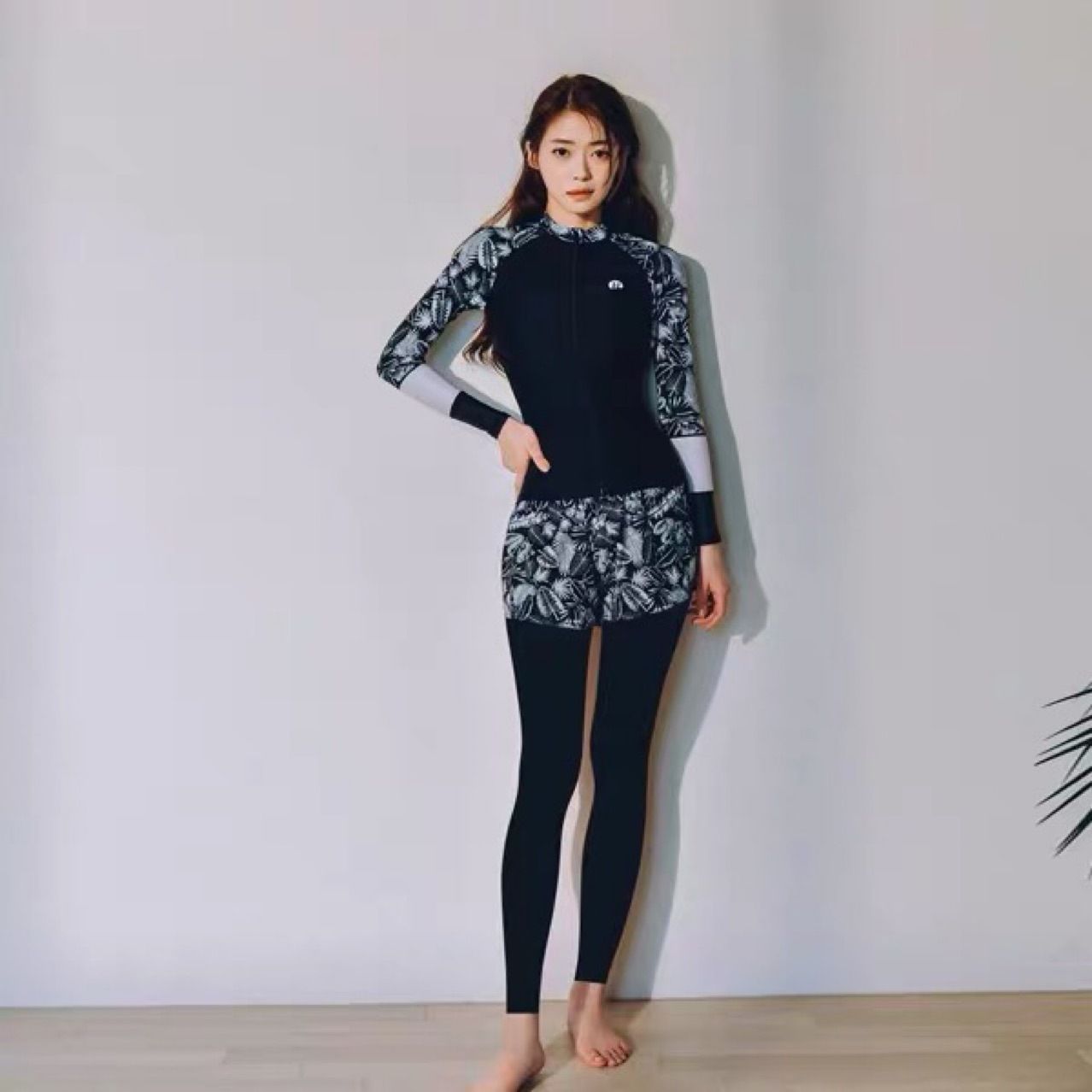 ラッシュガード ラッシュガード レディース 水着 上下セット メンズ 体型カバー