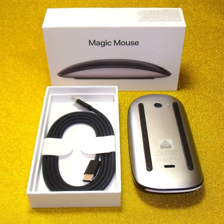 USB-C A3204-black最新マジックマウス黒