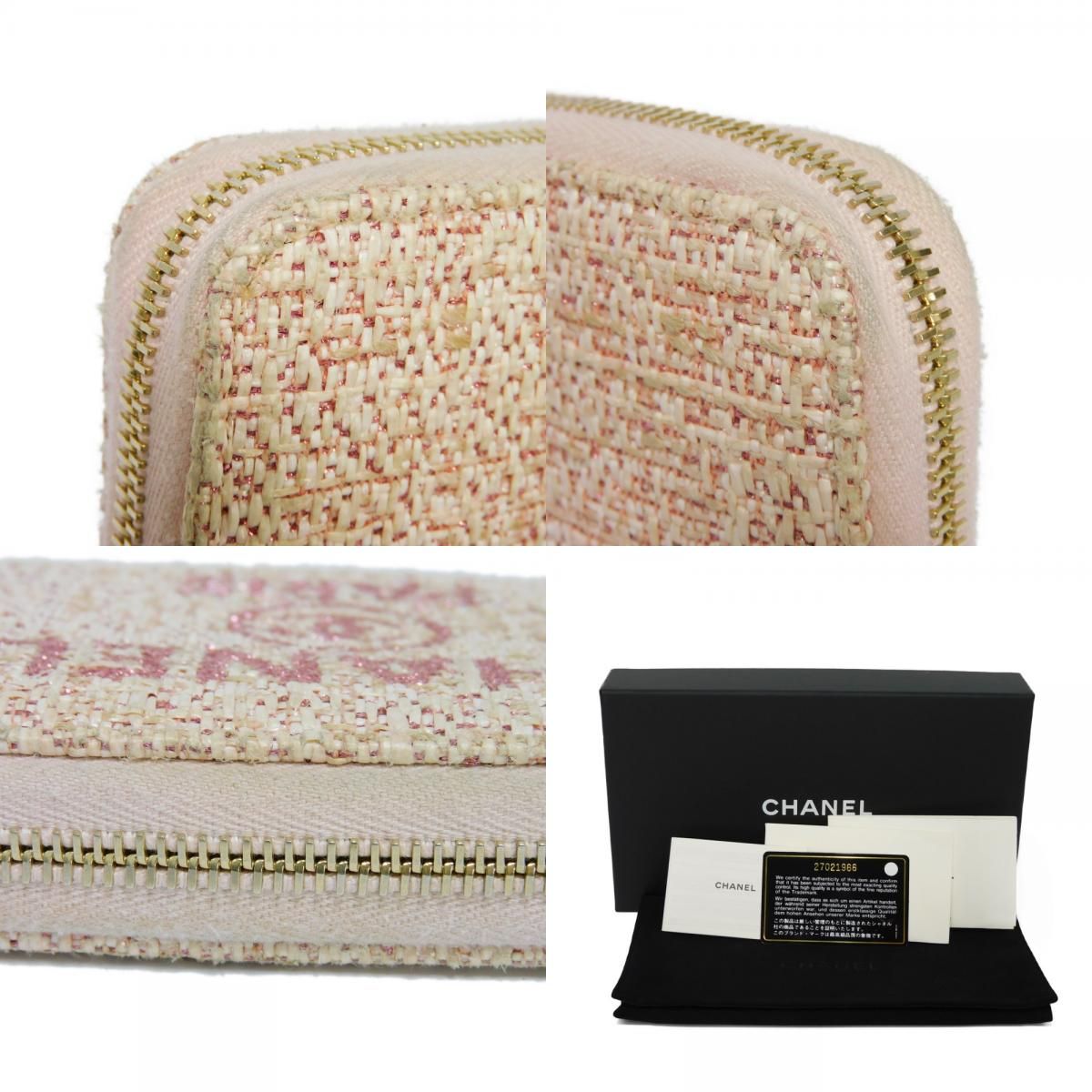 CHANEL シャネル ドーヴィル ロング ジップ ウォレット CCマーク ロゴ 