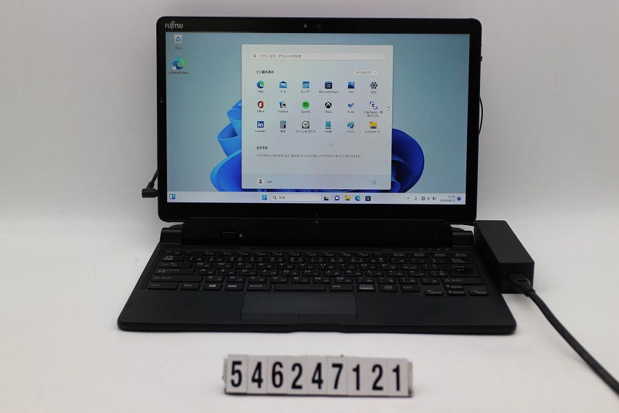 富士通 ARROWS Tab Q738/SB Core i5 8350U 1.7GHz/8GB/256GB(SSD)/13.3W/FHD(1920x1080) タッチパネル/Win11 【546247121】