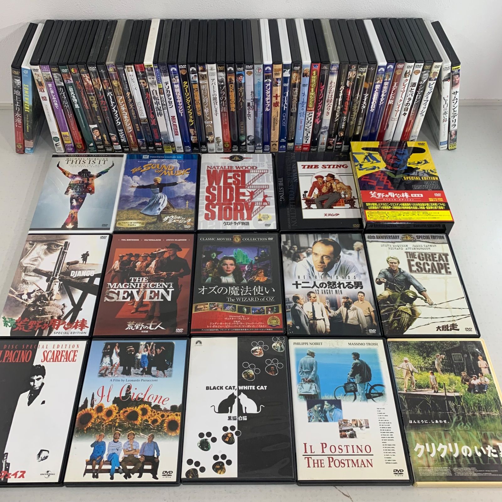 DVD Blu-ray まとめ 96本セット 大量 映画 洋画 邦画 アニメ 洋画 邦画