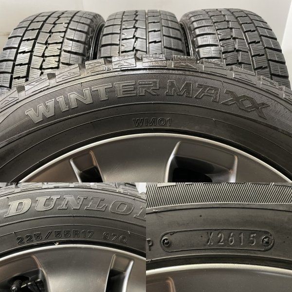 DL WM01 225/55R17】スタッドレス【トヨタ 10系アルファード 純正 