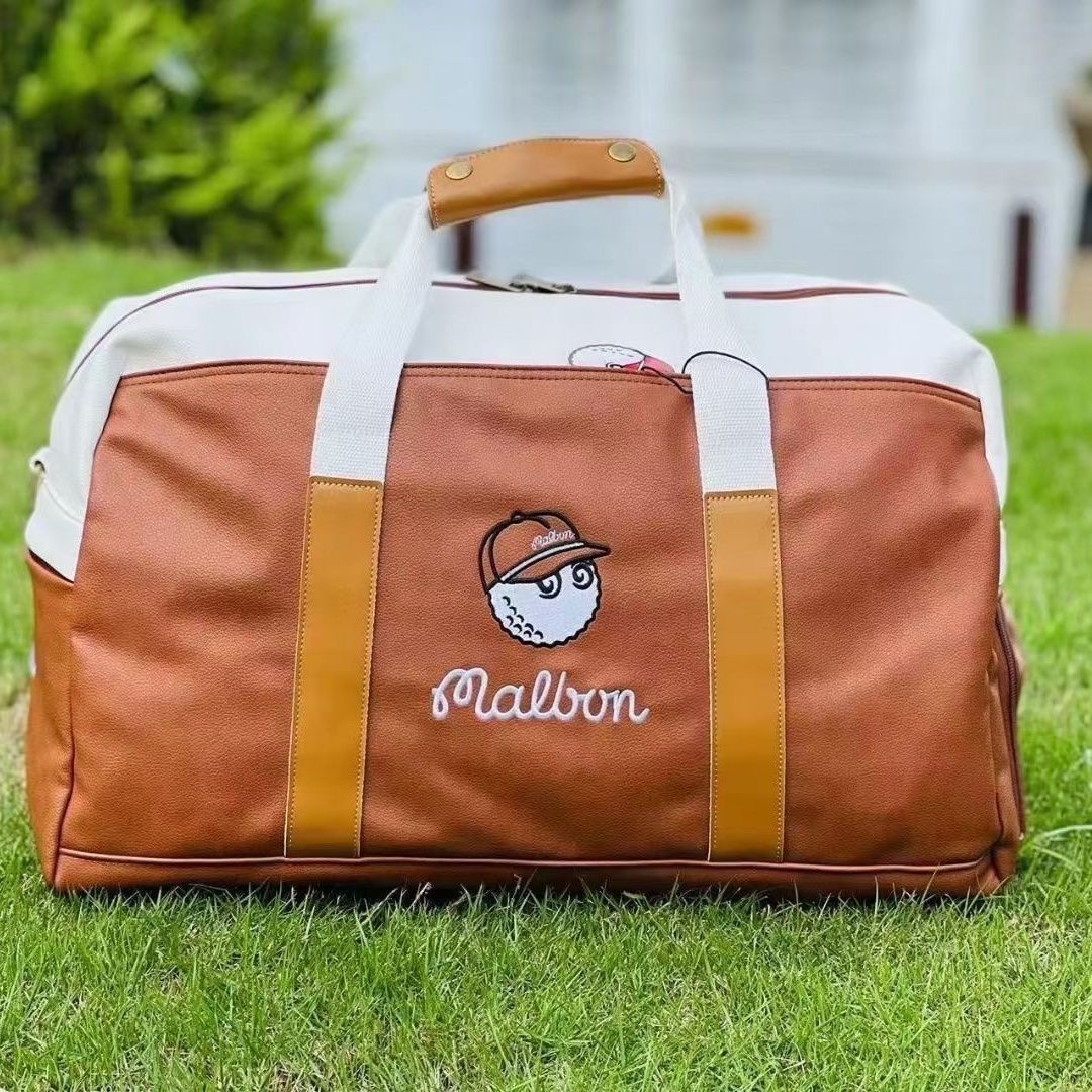 Malbon Golf Mバケットクラシック ボストンバッグ　マルボン 新品未使用 マルボン ゴルフ ボストンバック MALBON GOLF メンズ