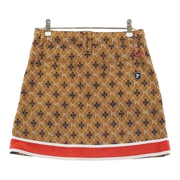 PEARLY GATES パーリーゲイツ 2021年モデル スカート ロゴアーガイル柄