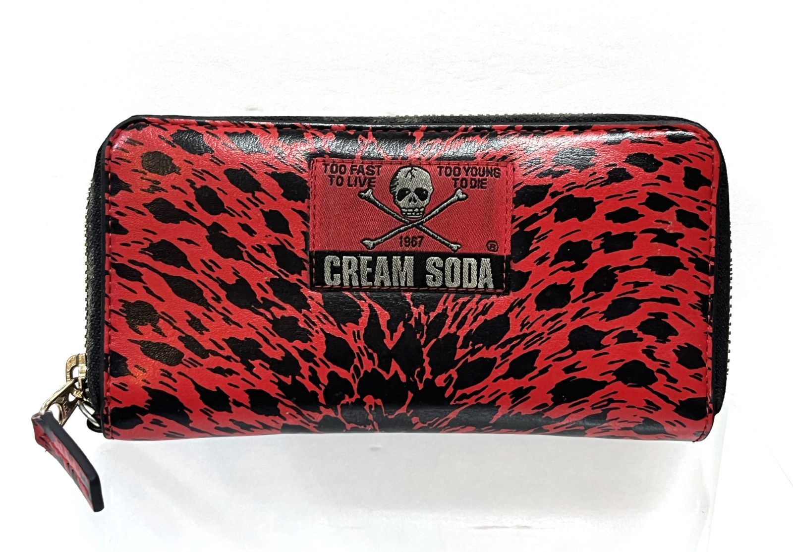 CREAM SODA レオパード柄 長財布 Amazon | [CREAM SODA] ラウンドファスナーウォレット(ロング