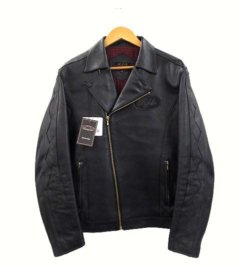 ザ フラットヘッド THE FLAT HEAD RJB ラムレザー ダブルライダース 