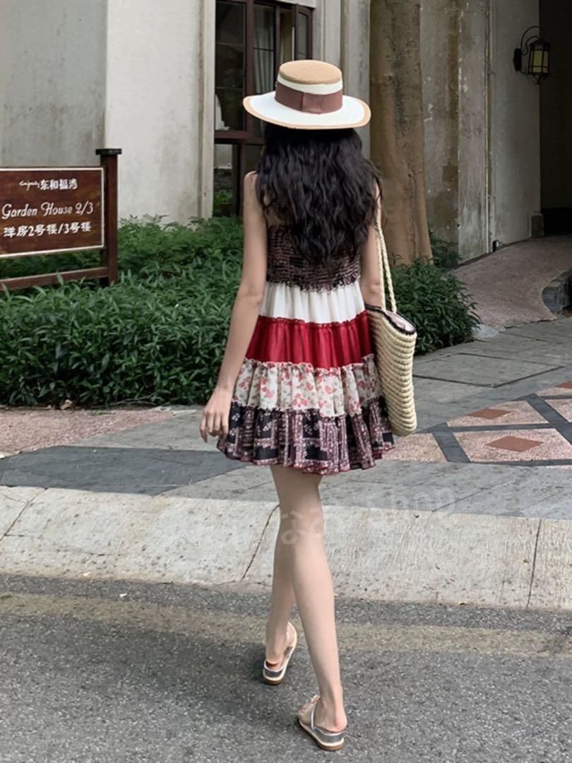 DOLCE & GABBANA ドルチェ アンド ガッバーナ ノースリーブワンピース  