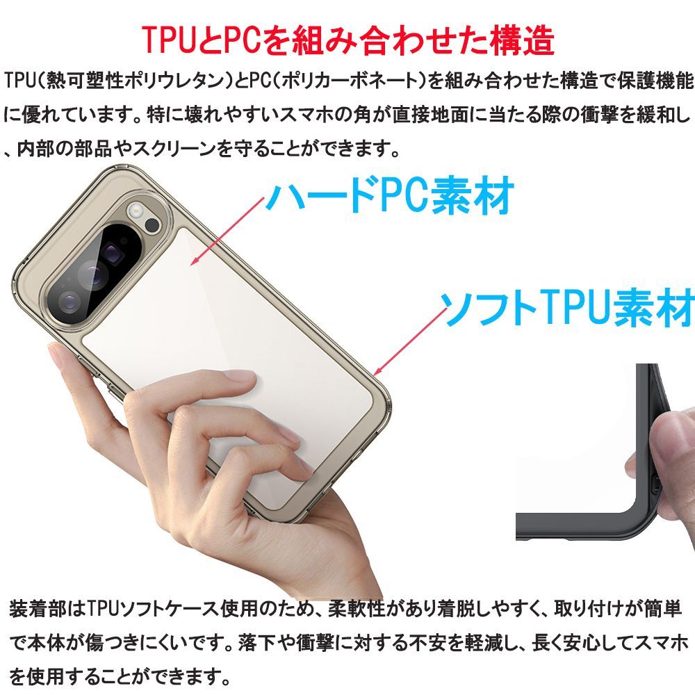 Google Pixel 8a 本体プラス マットブラックケース付き ZXZone