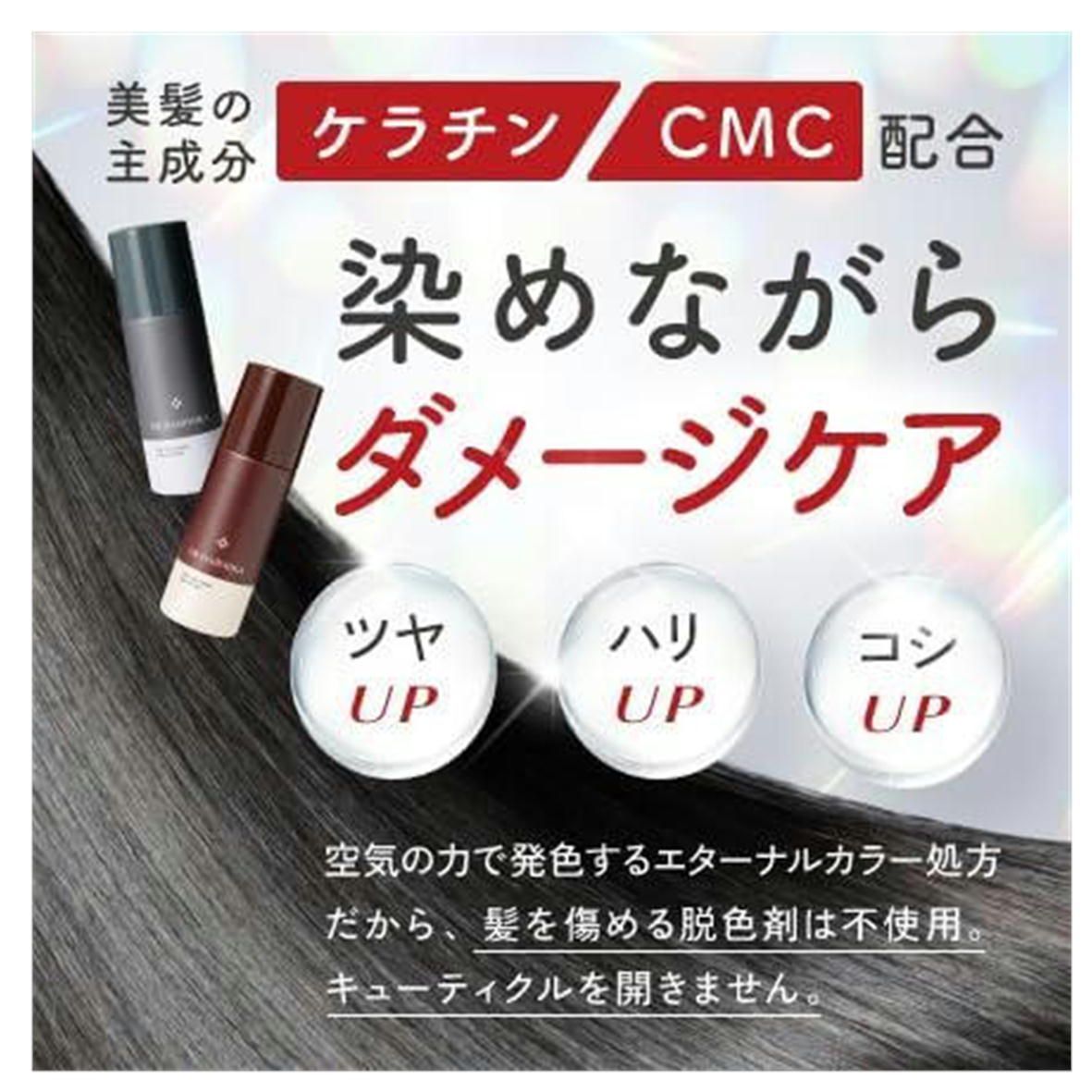 ヘアカラー【定価6480円/本】ナチュラルブラック 3本セット ヘアカラー