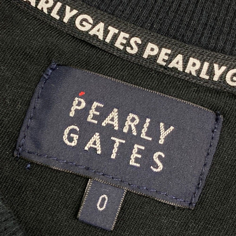サイズ：0 PEARLY GATES パーリーゲイツ 2025年モデル スウェット トレーナー  ネイビー系 [240101465985] ゴルフウェア レディース ストスト サイズ：0 PEARLY GATES パーリーゲイツ 2025年モデル