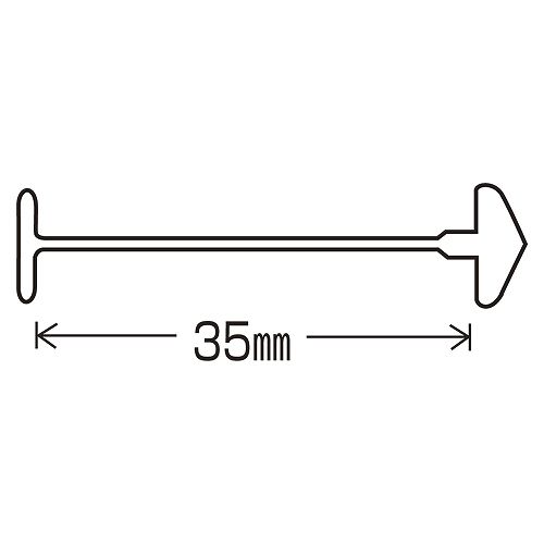 バノック USピン 35mm 標準ピン 入数：1箱(10000本入) US-35mm(06319)