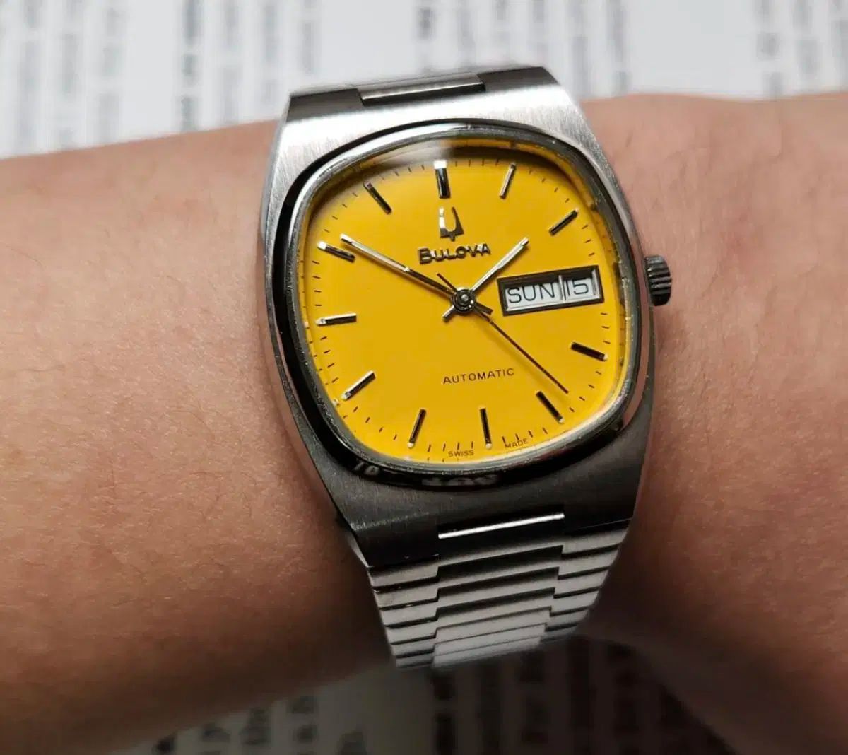 ブローバ　ambassador　自動巻き腕時計　ヴィンテージ　中古品 ブローバ アンバサダーヴィンテージジャンク