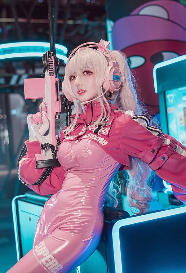 最終値下げ】NIKKE コスプレ 衣装 アリス 銃 ウィッグ付き - コスプレ