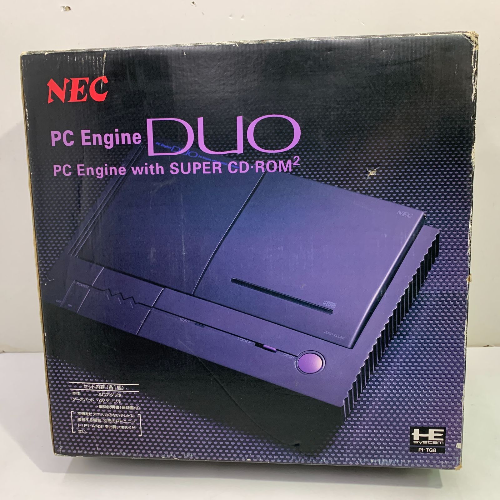 PCエンジン 本体 初代 白エンジン 箱付き【ジャンク】 Yahoo