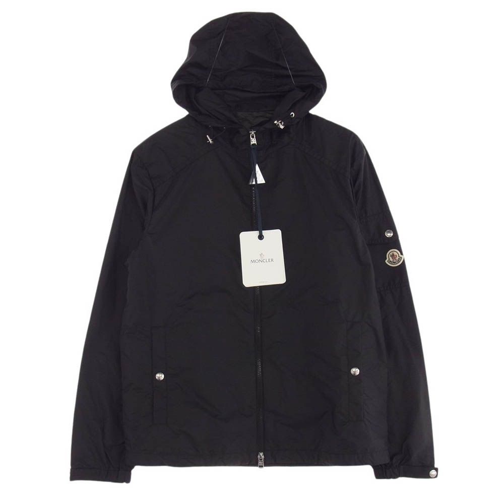 MONCLER モンクレール ジャケット 24SS ETIACHE ウインドブレーカー レインコート ジャケット ブラック系 1【中古】