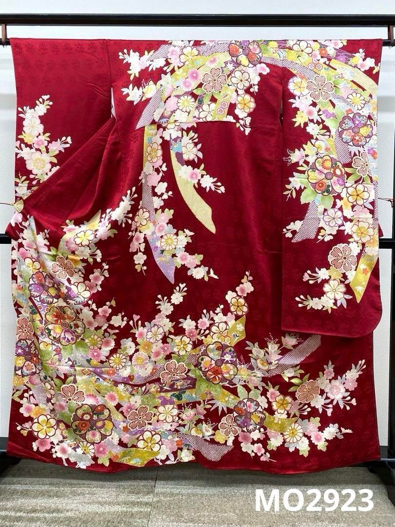 振袖 豪華 金駒 金彩 紋意匠 身丈156cm 撥水加工済 MO2923 - メルカリ