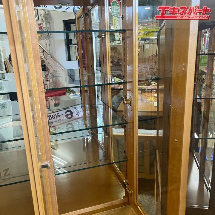 IDC大塚家具 スプレンダー バーズアイメープル キュリオケース