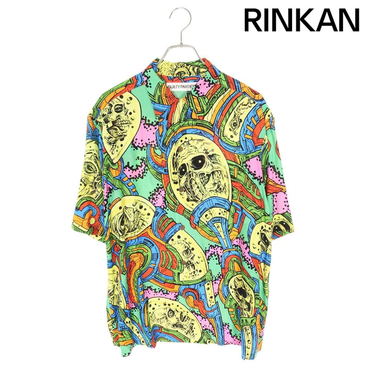 ワコマリア ×ティムリーハイ  24SS  TIM LEHI/HAWAIIAN SHIRT TYPE-5 ハワイアンレーヨン半袖シャツ メンズ L