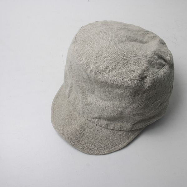 2022SS evam eva エヴァムエヴァ linen cap リネンキャップ
