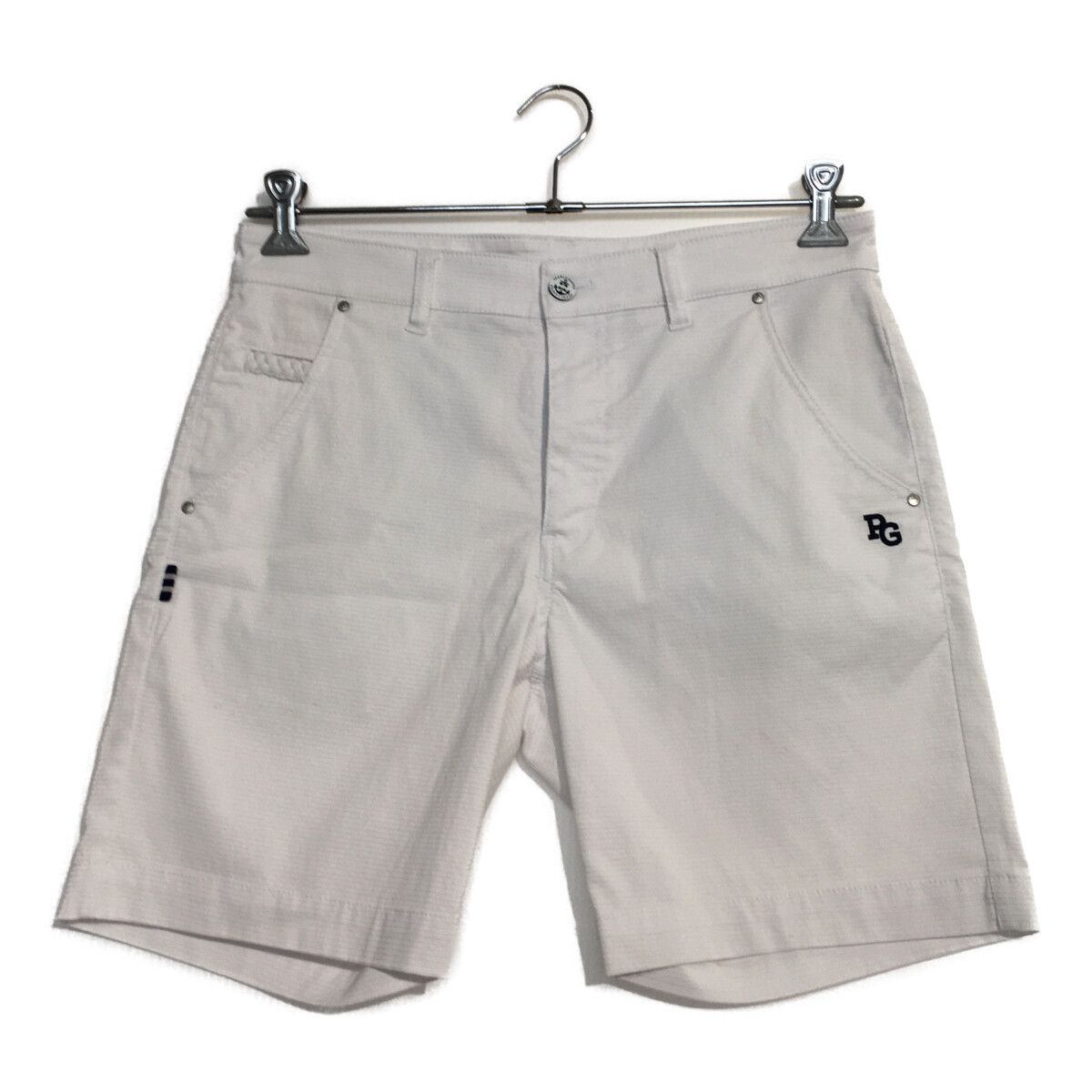 【美品】PEARLY GATES 4ハーフパンツ メンズ 中古 メンズ パーリーゲイツ PEARLY GATES ハーフパンツ 4(M) 白