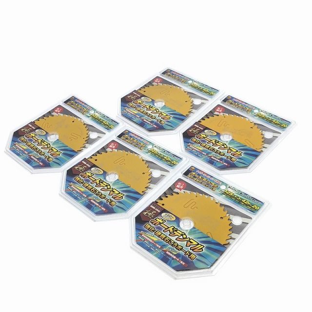 5枚セット ハウスBM 外装デンマルVダイヤ 強化硬質石こう 石膏ボード用 BDMK-12542 集じん 防じんマルノコ用チップソー