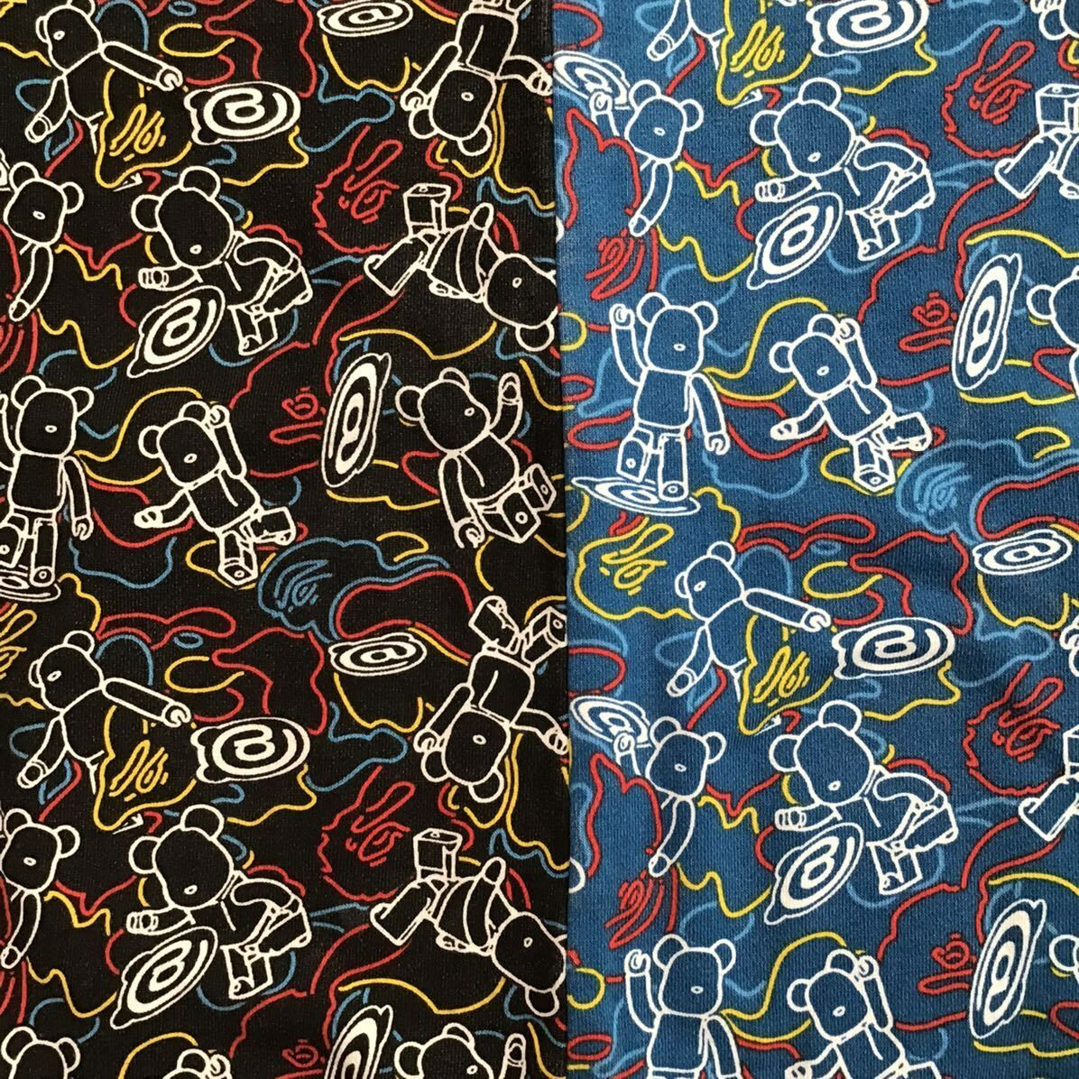 ☆2XL☆ MEDICOM TOY CAMO BE@R SHARK FULL ZIP HOODIE a bathing ape  