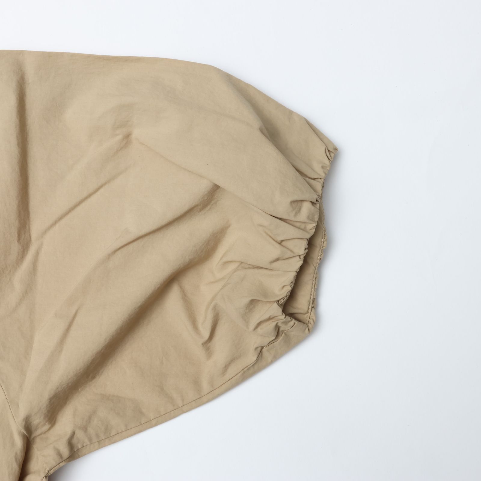 MEYAME メヤメ HALF ZIP ALL IN ONE BEIGE ハーフジップ