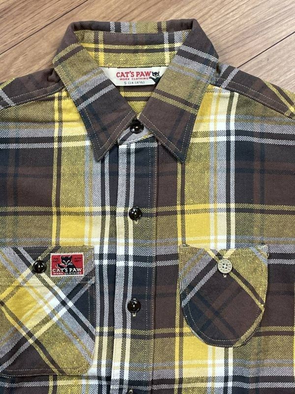 新品 東洋エンタープライズ CAT'S PAW キャッツポウ コットンチェック