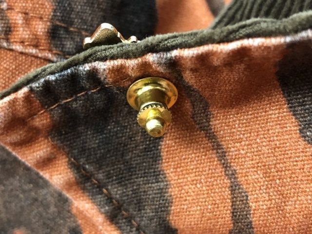 Stripe オレンジ×ブラウン