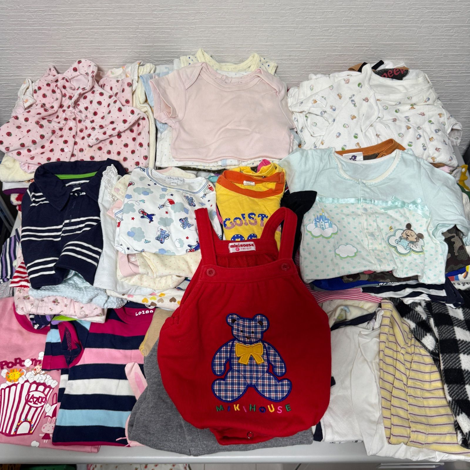 約180着】赤ちゃん用 子供服 まとめ売り 60〜90サイズ ベビー