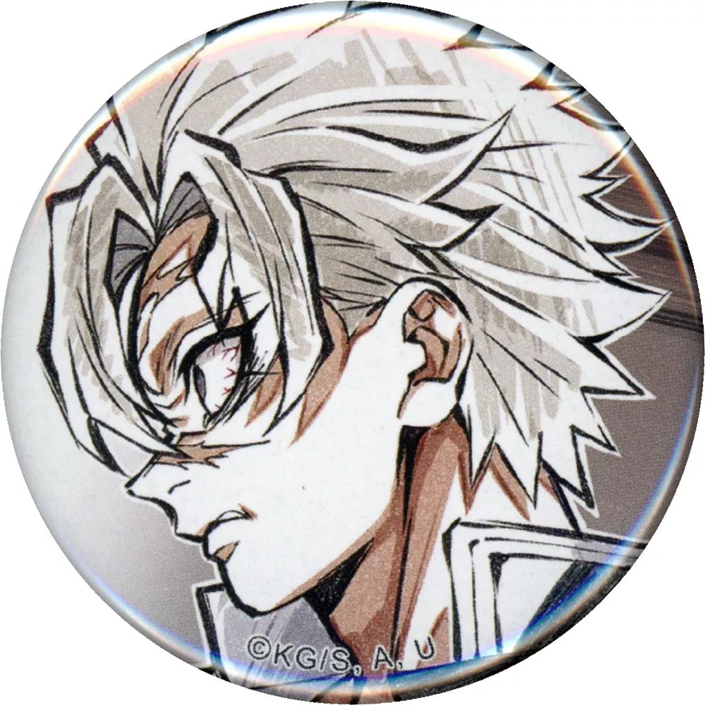 中古】バッジ・ビンズ 不死川実弥 44mm缶バッジ 「WEBSHOPくじ 鬼滅の