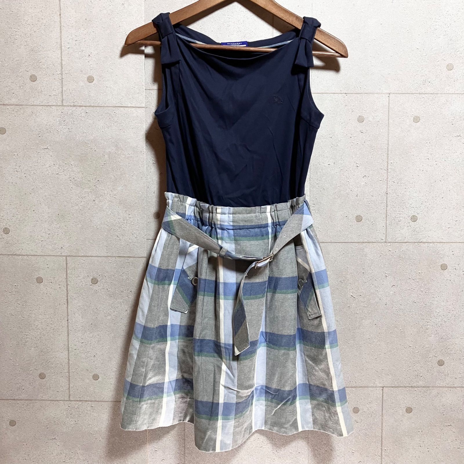 BURBERRY BLUE LABEL バーバリーブルーレーベル ノースリーブ