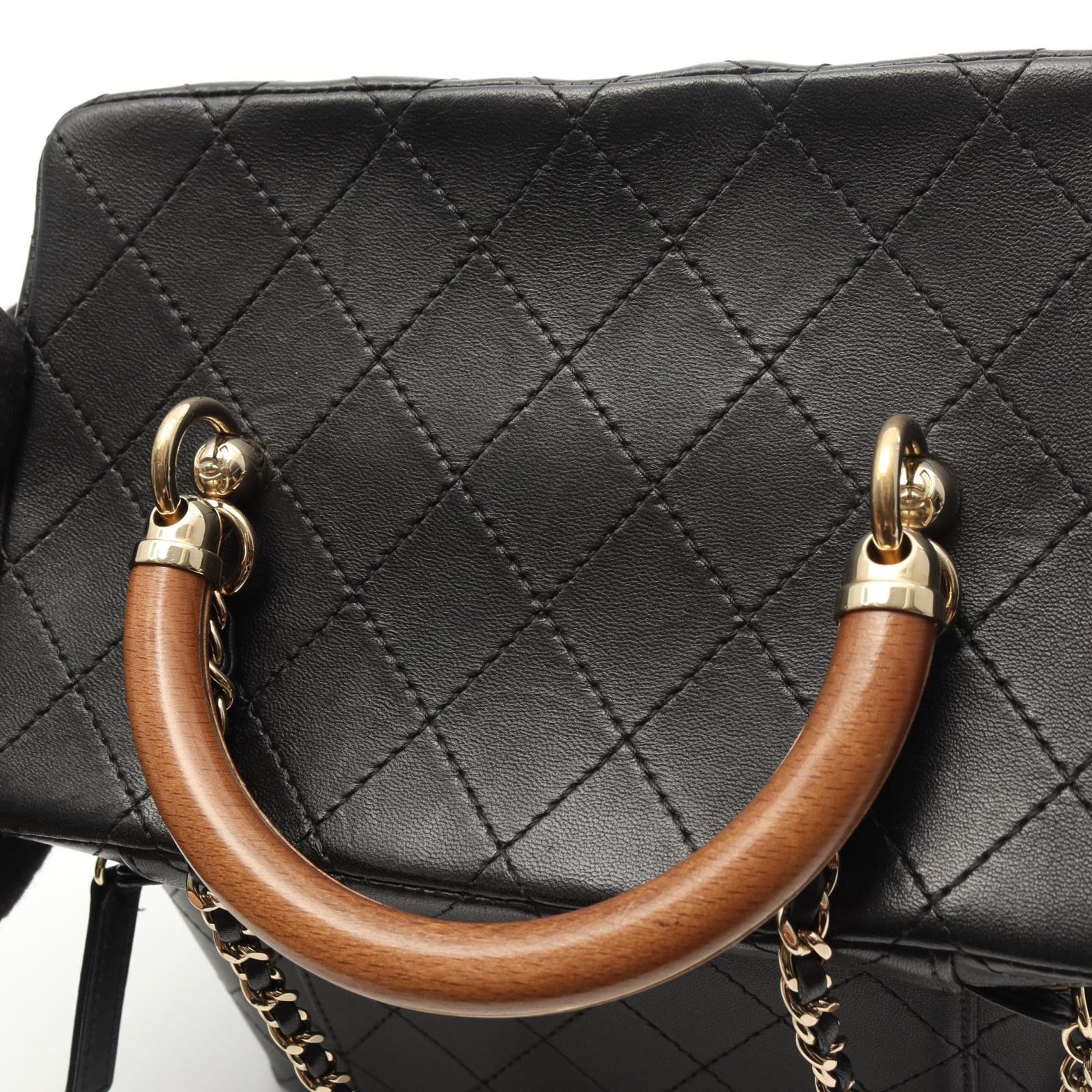 CHANEL ブラック ラムスキン バニティ マルチ ショルダーバッグ 楽天市場】シャネル バニティバッグ（ショルダーバッグ