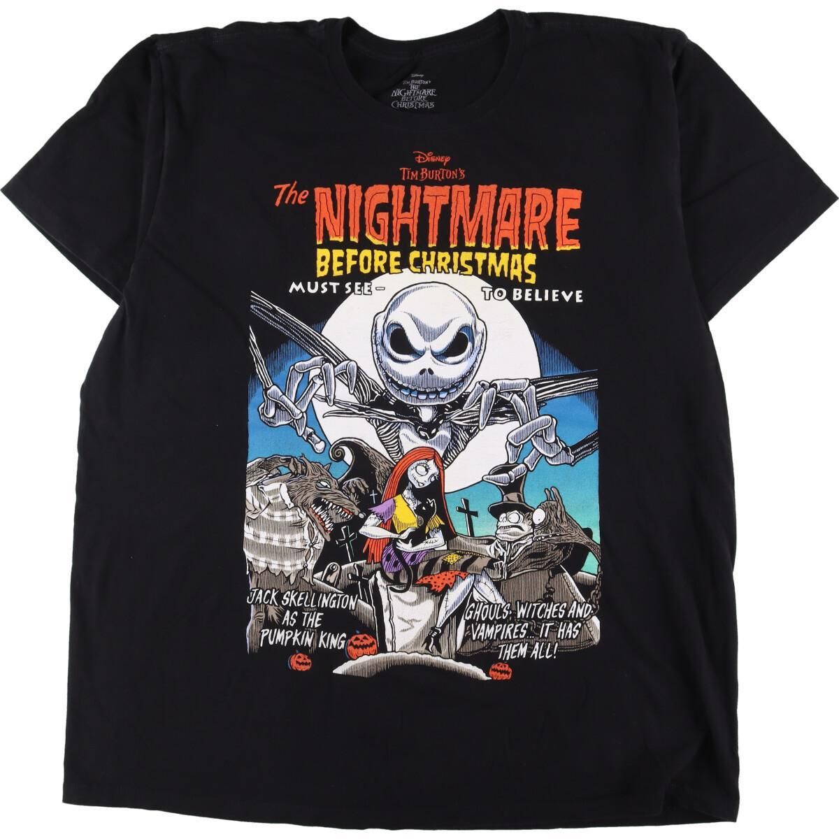 #757 NIGHTMARE BEFORE CHRISTMAS ナイトメア　古着 90年代 90s Disney ディズニー アメリカ製 ナイトメアー