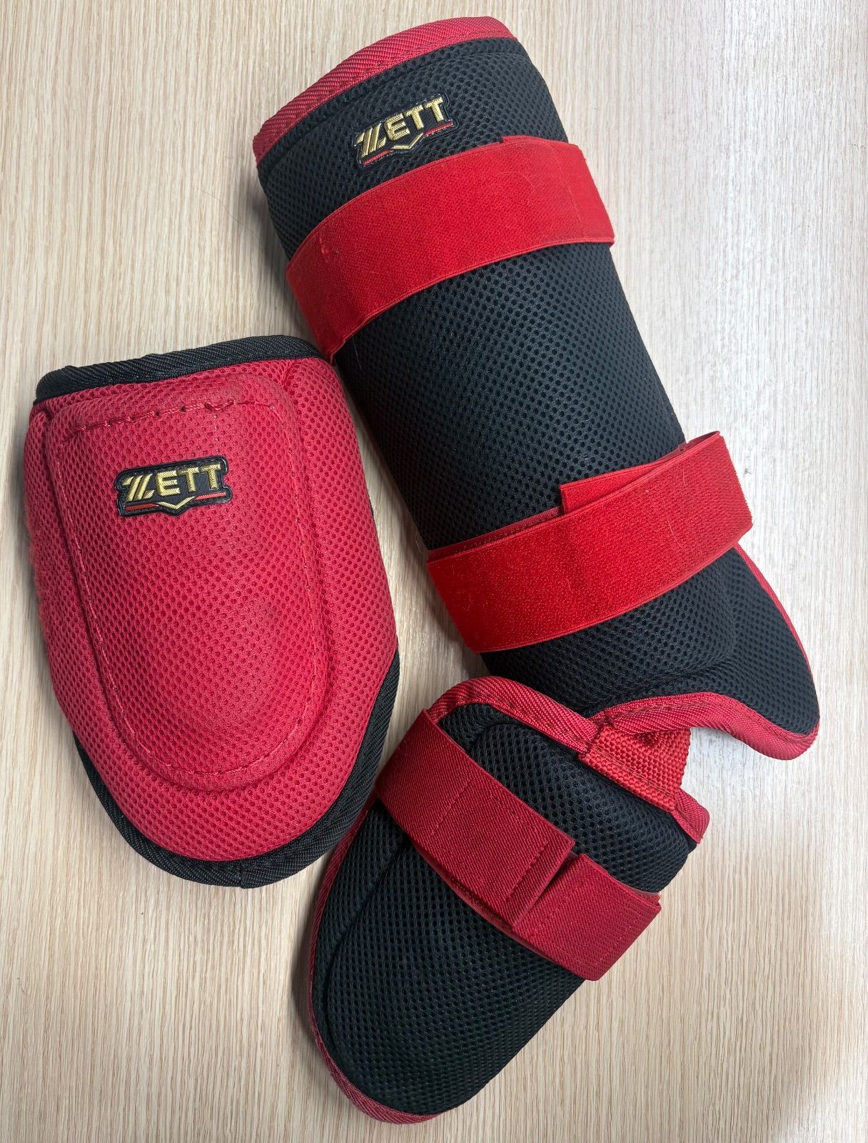 中古】ゼット（ZETT) エルボガード＆フットガード セット販売 両