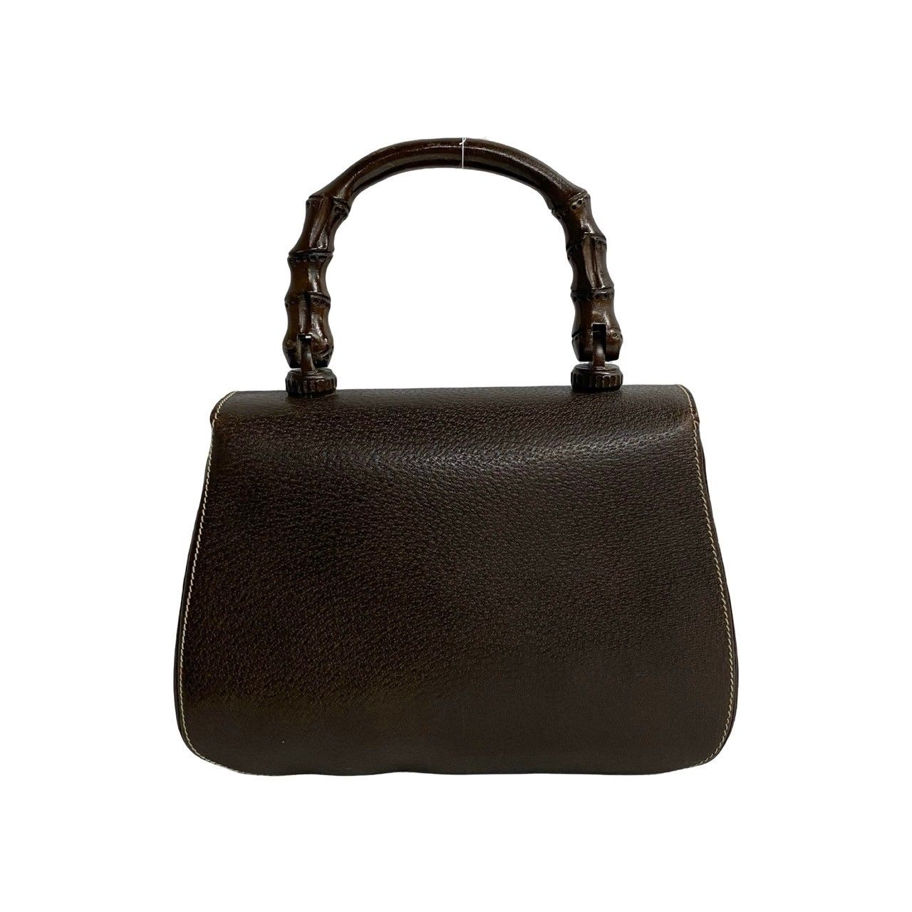 極 美品 GUCCI グッチ オールドグッチ ヴィンテージ バンブー レザー 