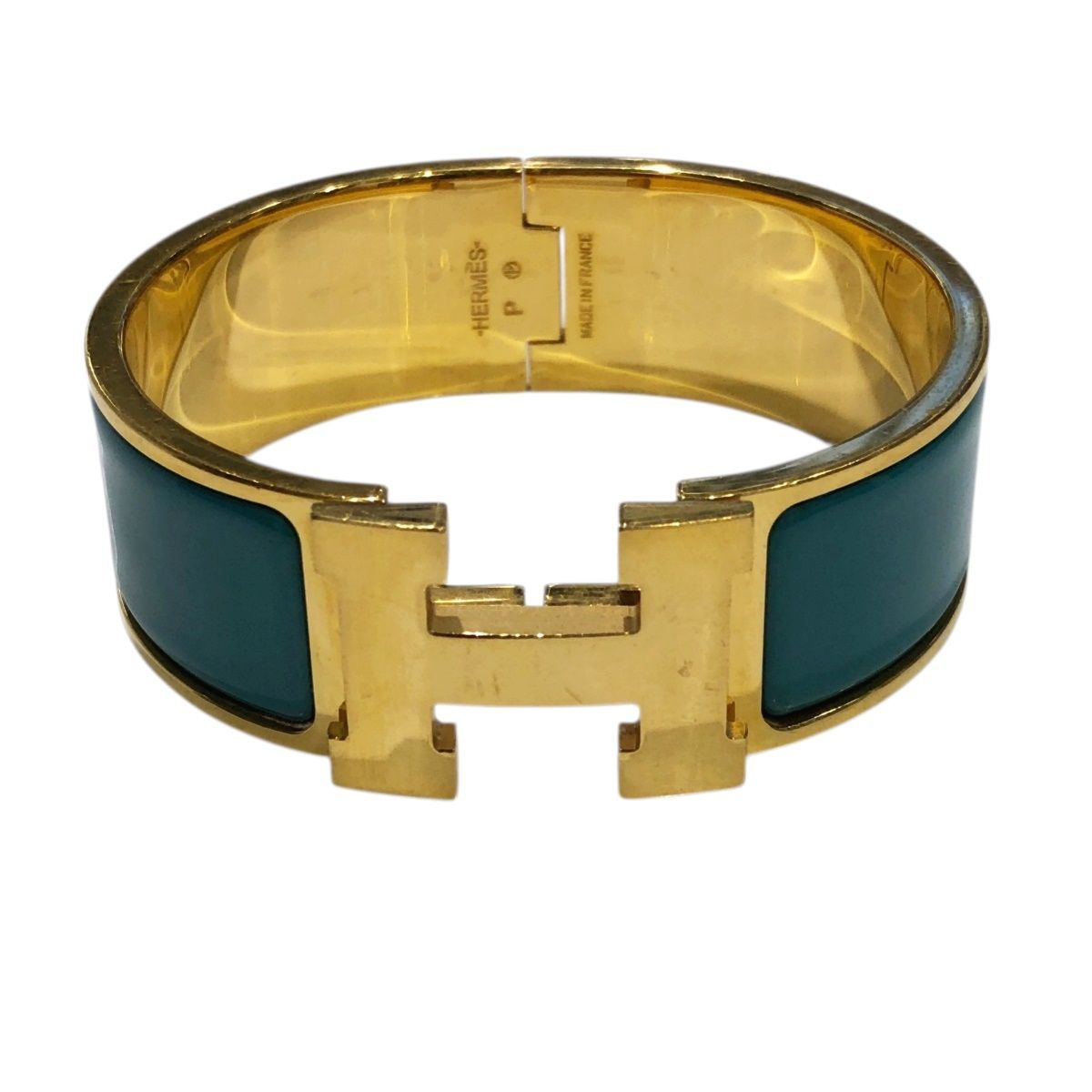 中古】 HERMES エルメス ブレスレット クリッククラック GM バングル