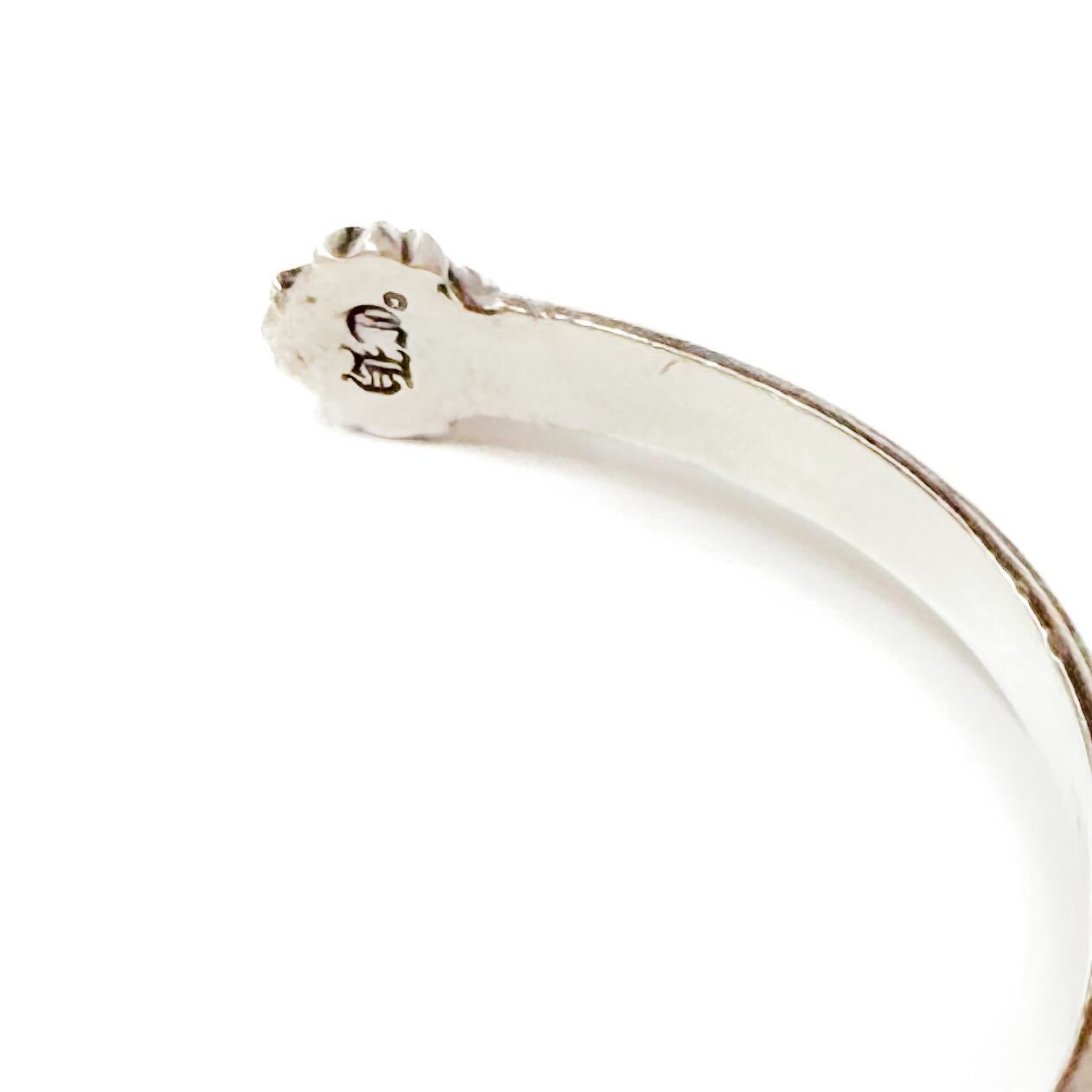 クロムハーツCHROME HEARTS BANGLE FLATフラットバングル CHROME