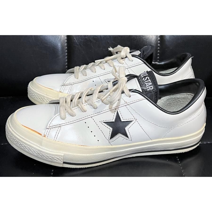 コンバース 日本製 ワンスター 白黒 26cm CONVERSE ONE STAR J