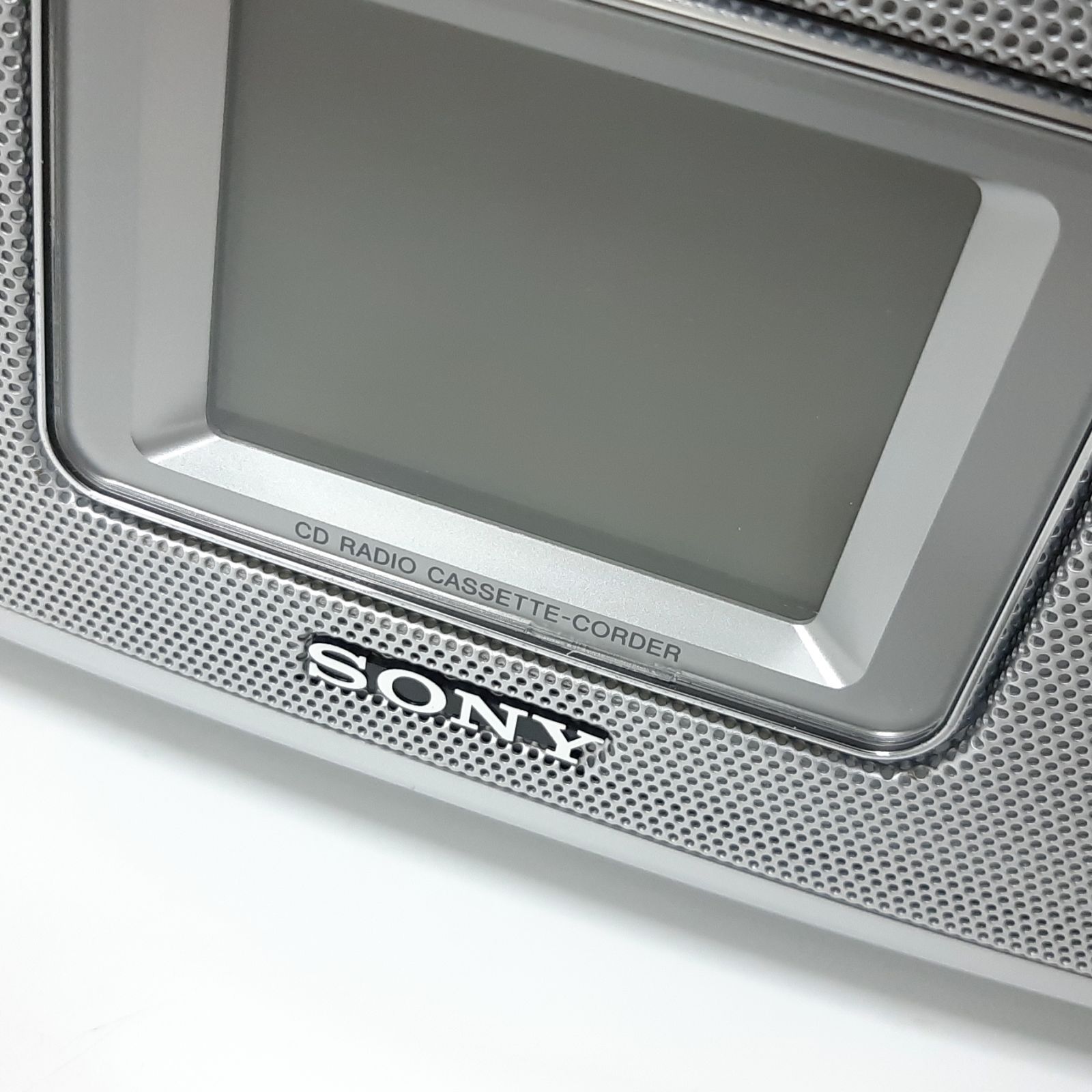 SONY ソニー CDラジオカセットレコーダー CFD-E501（S） CD