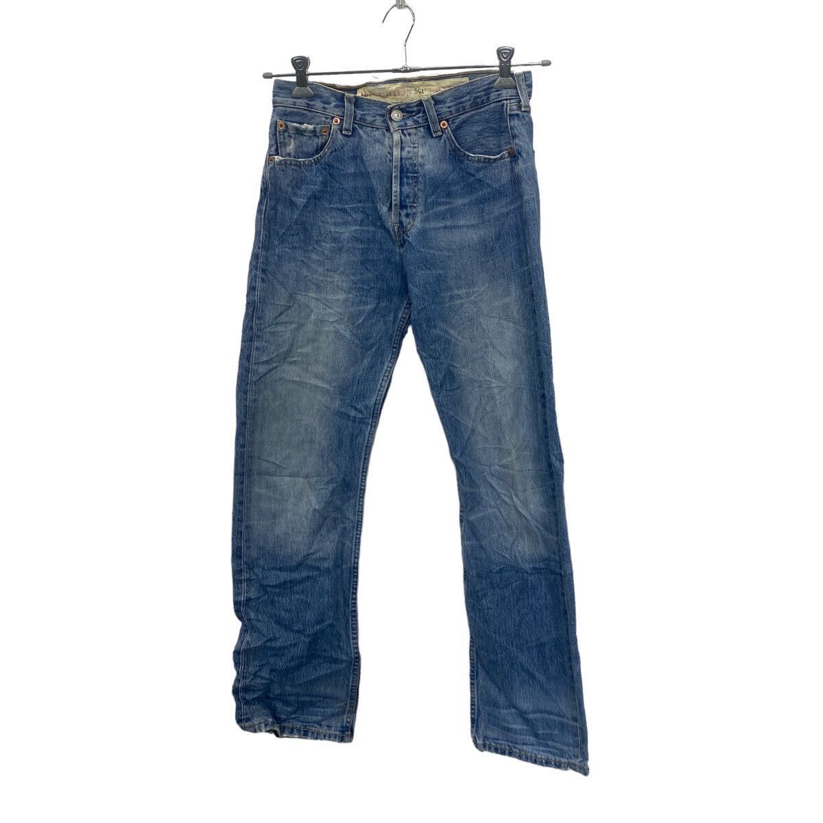 ポールスミス PAUL SMITH ジーンズ インディゴ ダメージ加工 Lサイズ 