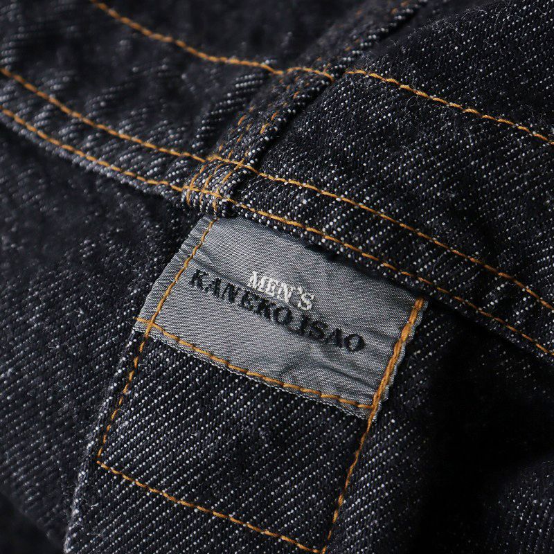 希少 メンズ カネコイサオ MEN'S KANEKO ISAO くま刺繍デニム