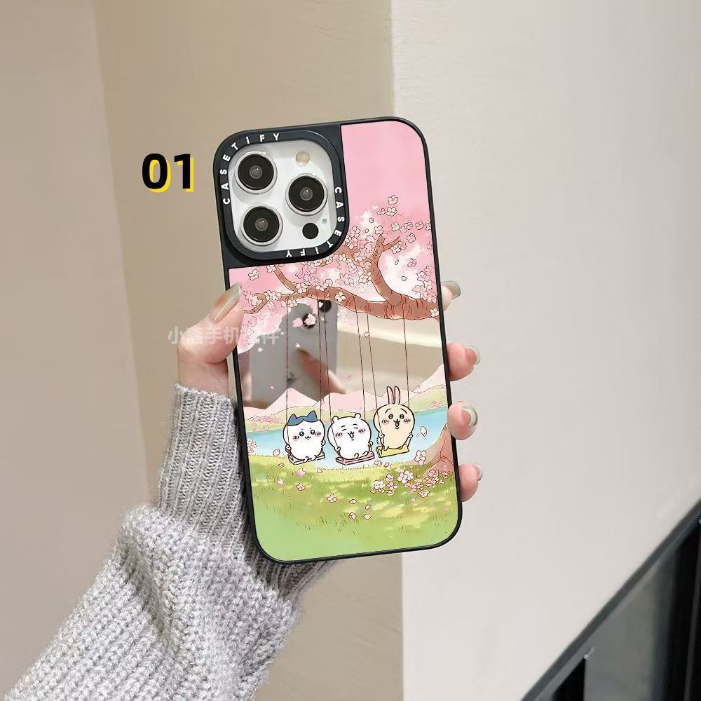 6カラー選択】Casetify x Chiikawa ミラーケース iphoneケース