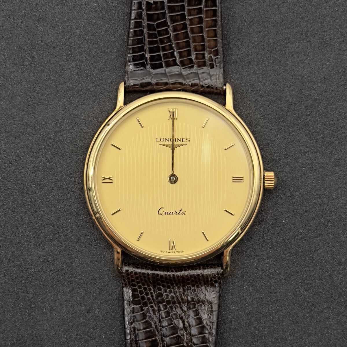 LONGINES 腕時計 レディース クォーツ ゴールド ロンジン 不動 不動品】ジャンク品 LONGINES ロンジン クォーツ 150 ゴールド
