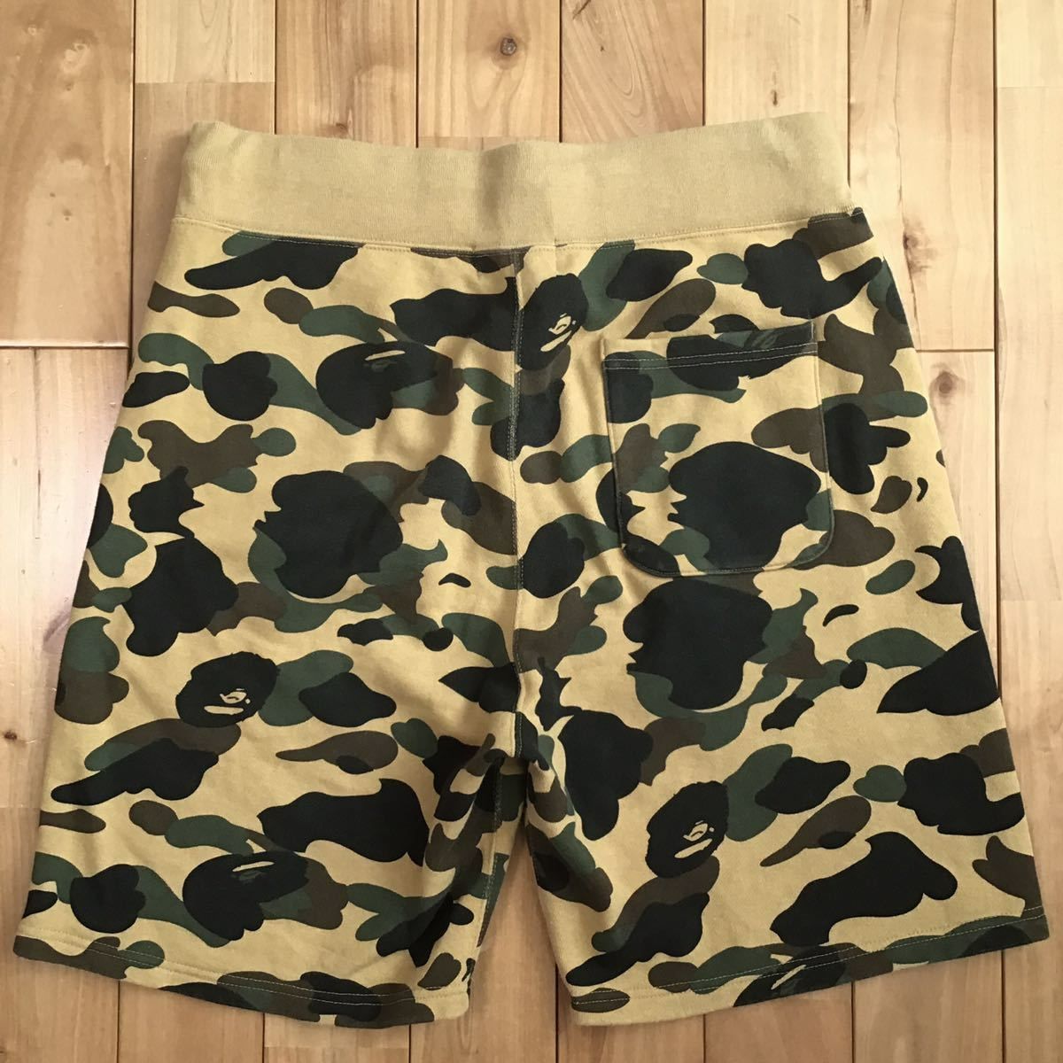 1st camo yellow シャーク スウェット ハーフパンツ Lサイズ ショーツ