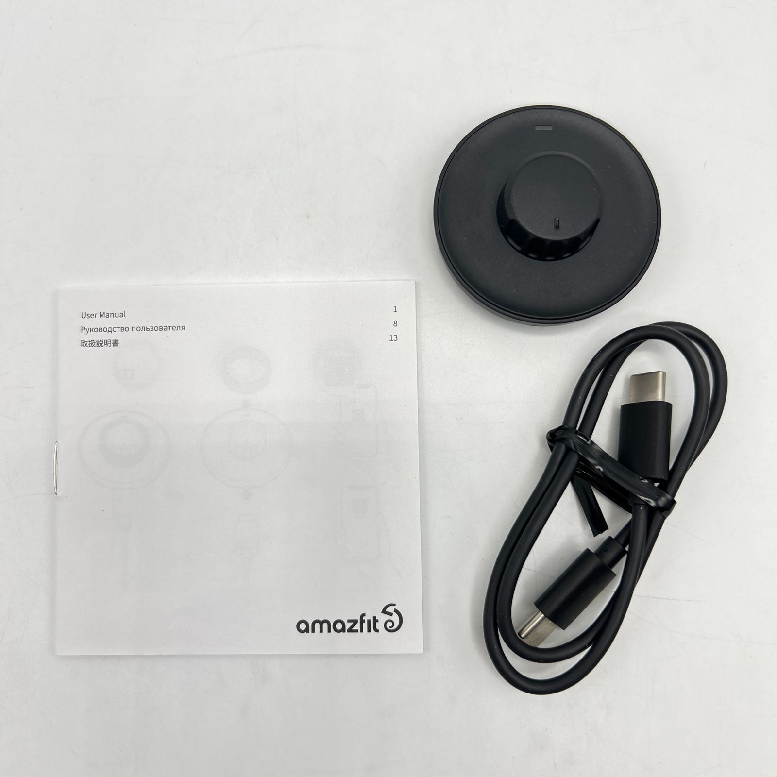 美品】Amazfit Helio Ring US12 チタン スマートリング アマズフィット  