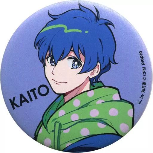 中古】バッジ・ピンズ(キャラクター) KAITO 「初音ミク×アニON STATION
