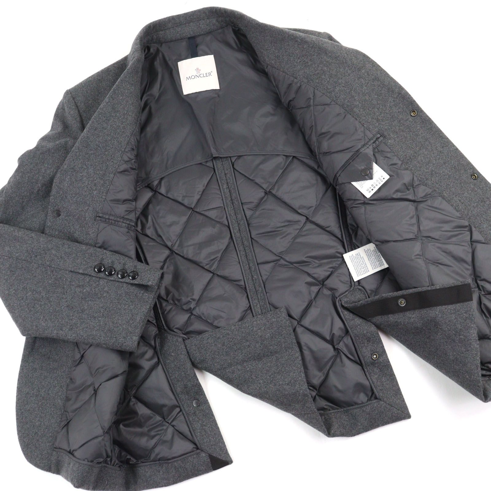 極美品○MONCLER モンクレール 22-23AW MILLEVACHES カシミヤ40