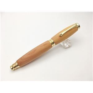 銘木材 万年筆 文房具 一位 いちい 中太字 文具 ステーショナリー