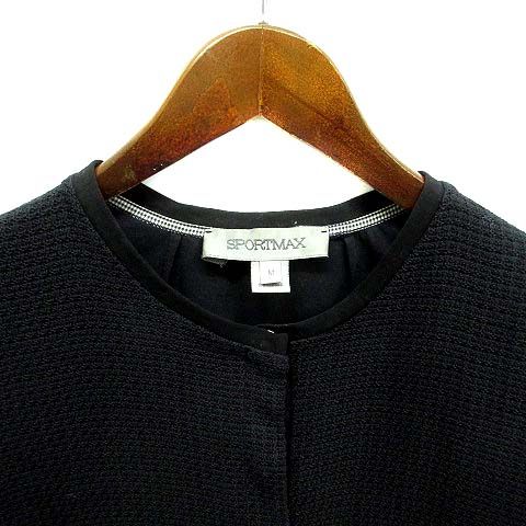 SPORTMAX スポーツマックス カーディガン MaxMara ブラック SPORTMAX スポーツマックス カーディガン MaxMara ブラック